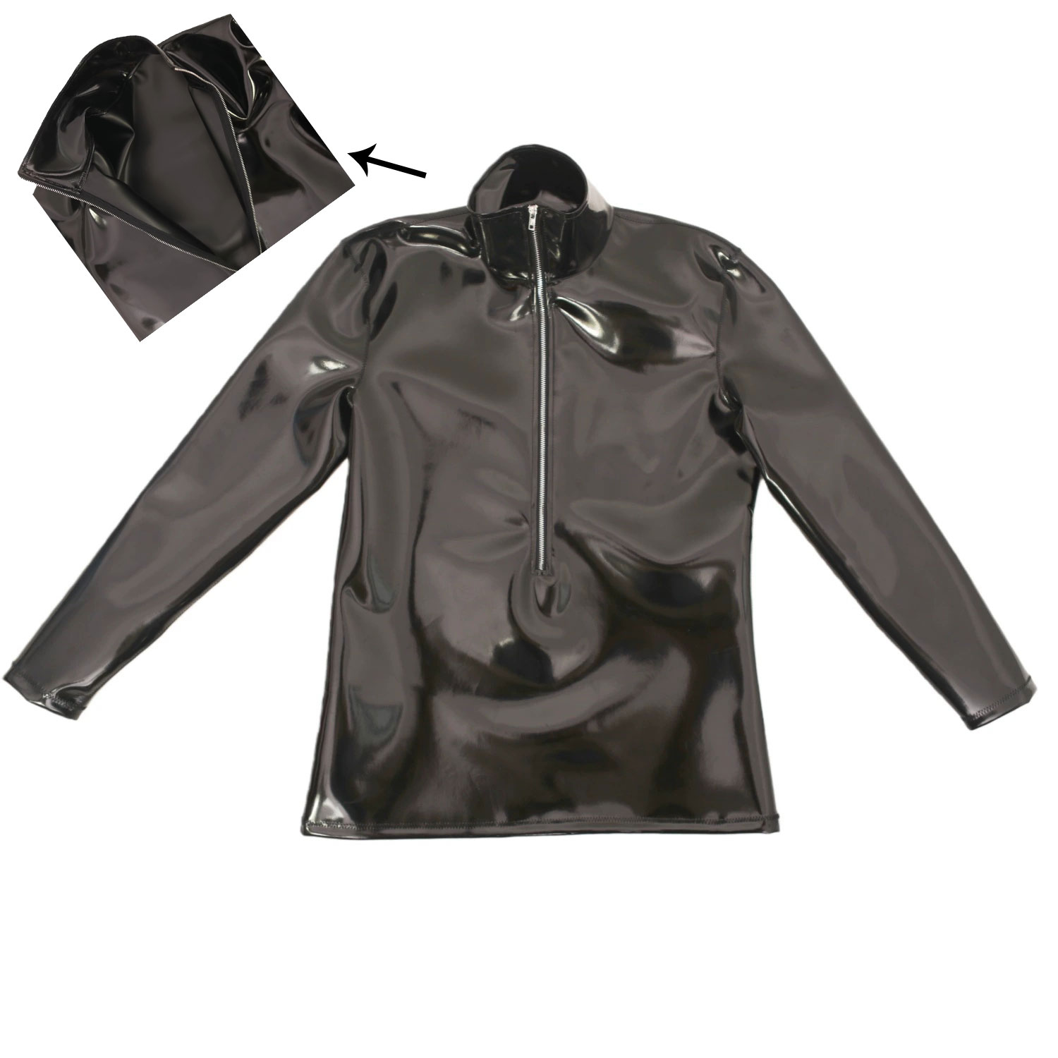 Men'S Tops Fashion - Neue Mode Tuch Latex männer T-shirts