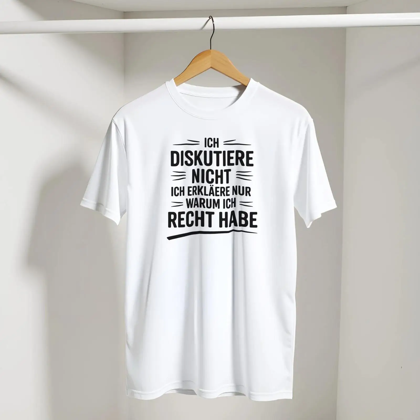 Men'S Fashion Explained - T-Shirt mit lustigem Slogan, Unisex, Amp
