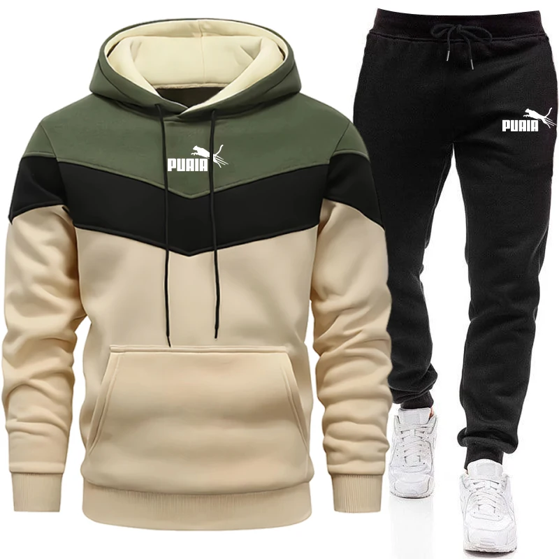 Men'S Fashion Trousers - Herren-Set/Hoodie/Hose 2026 Herbst Winter Tägliche Freizeitmode