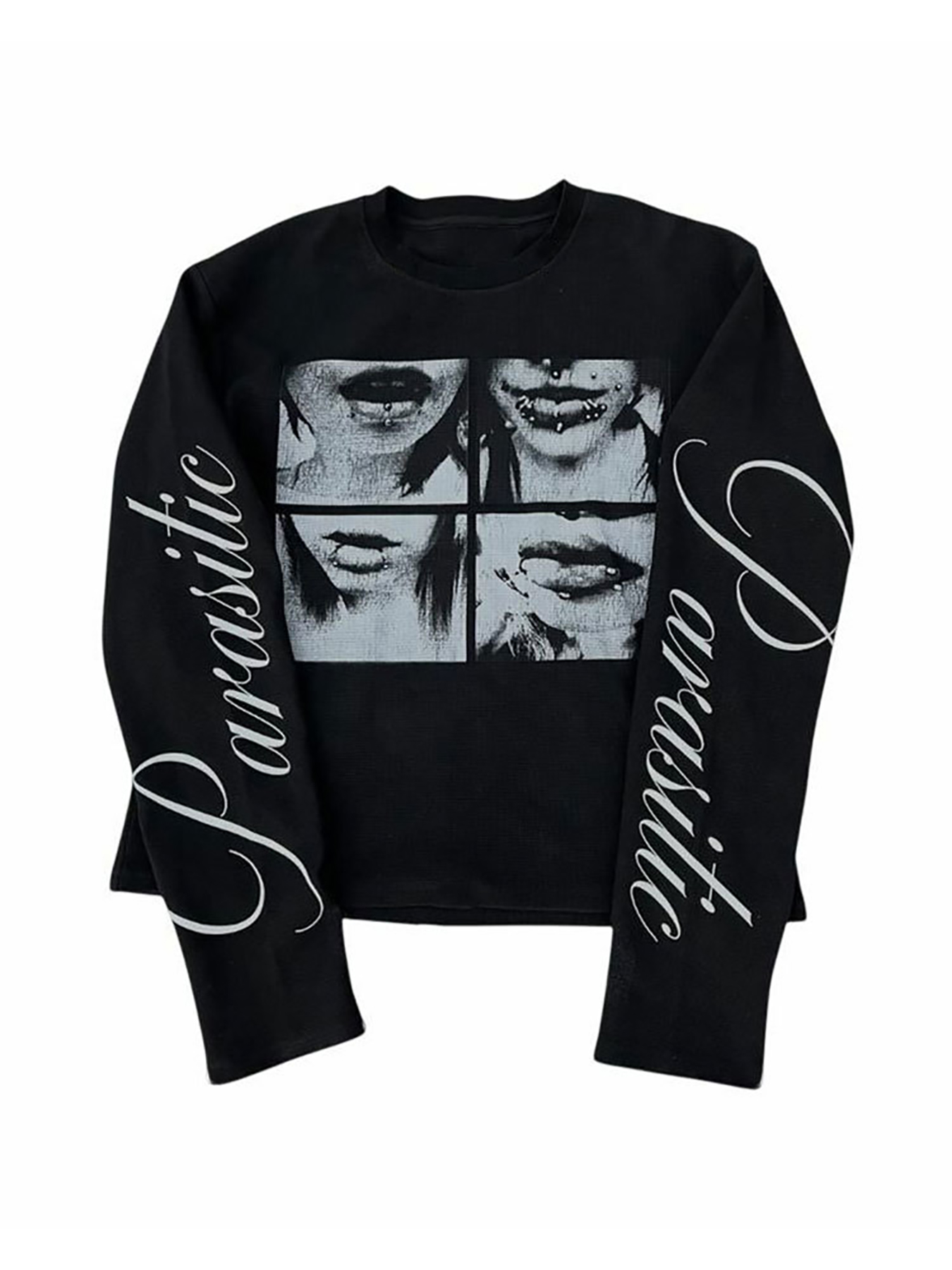 Mens Fashion Vintage - Dark Style Street Punk Unisex Langarmshirt
