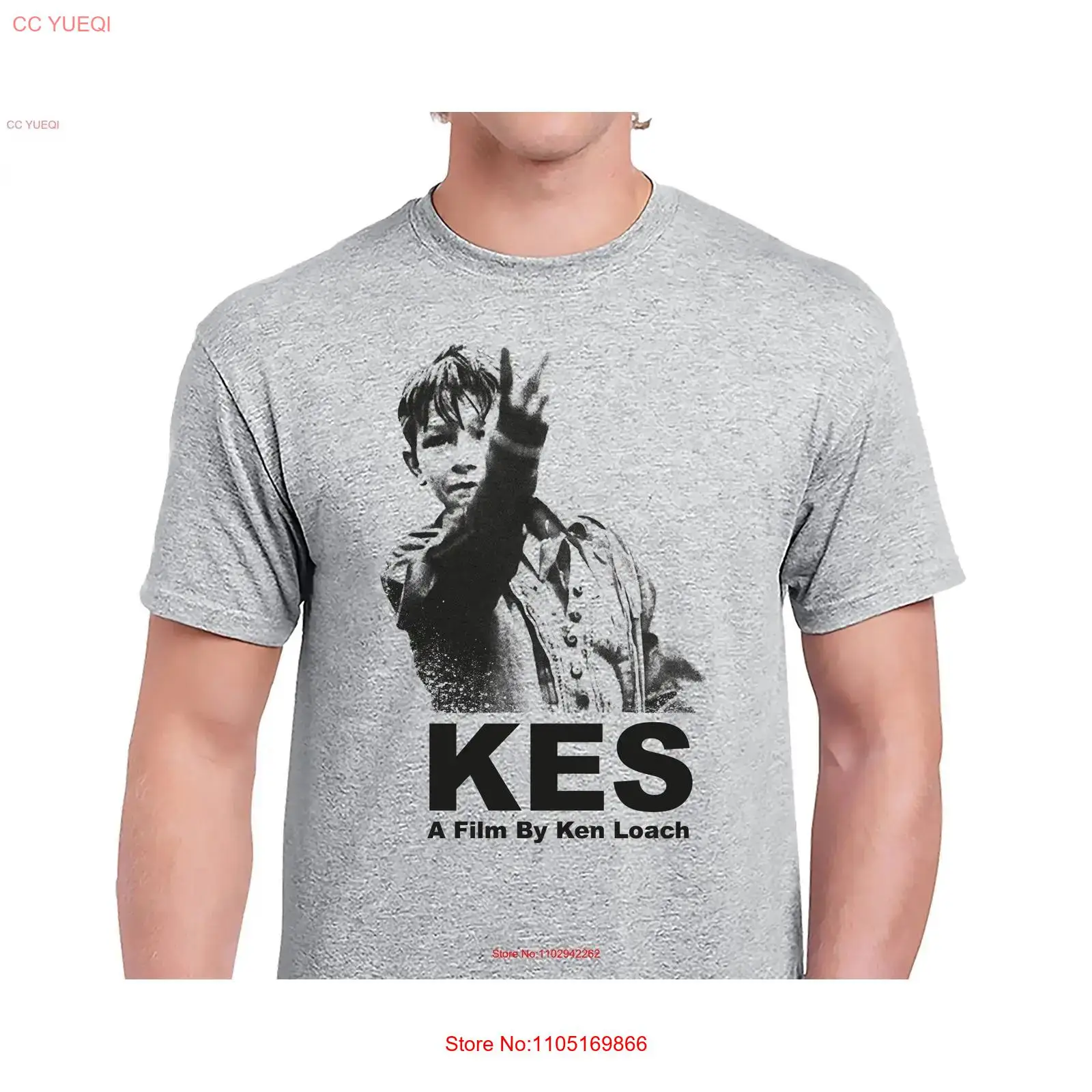 Men'S Fashion 1960S - Kes Filmplakat-T-Shirt, Geburtstag, klassisch, 1960er-Jahre, Vintage,