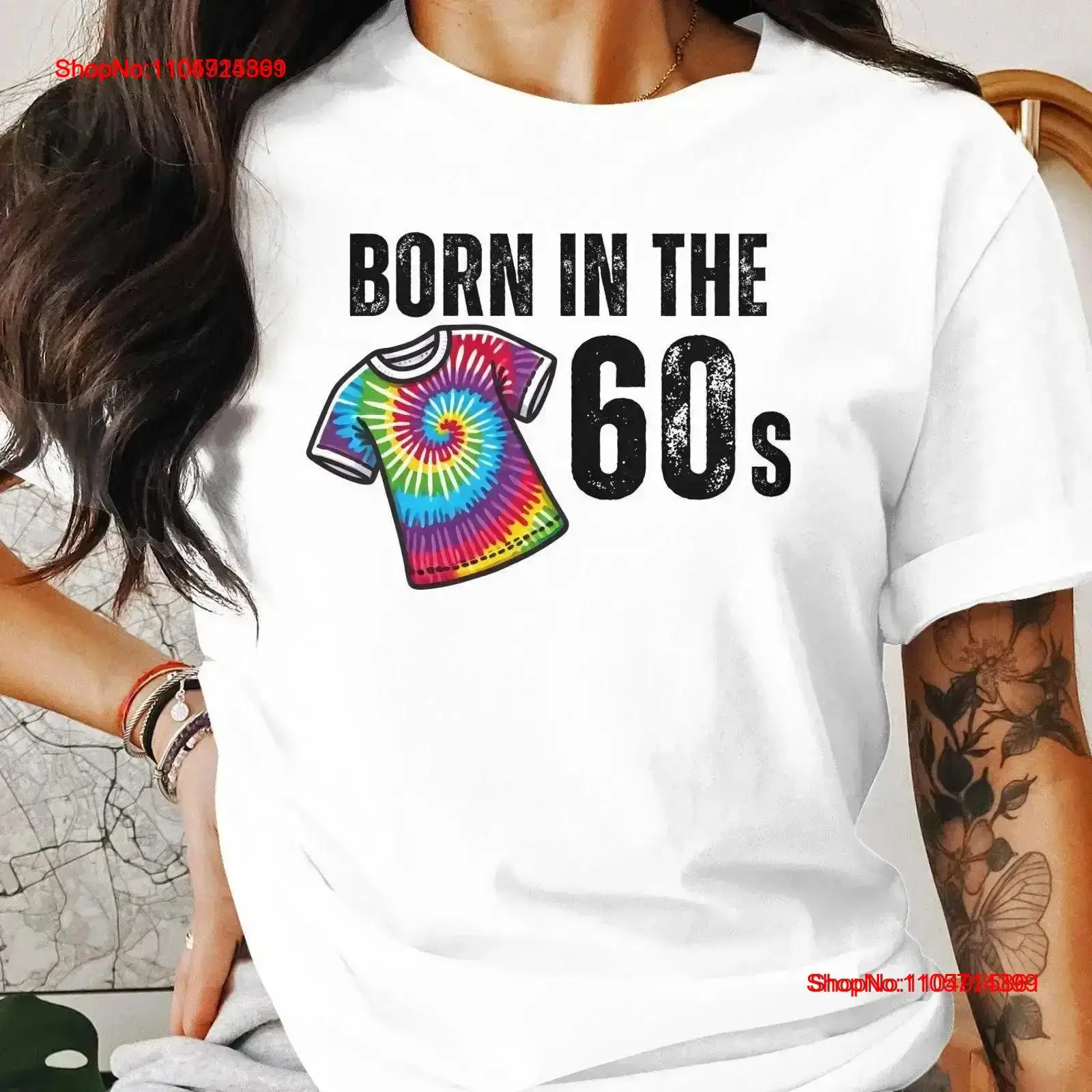 Men'S Fashion 1960S - T-Shirt „Born In The 60s“ im