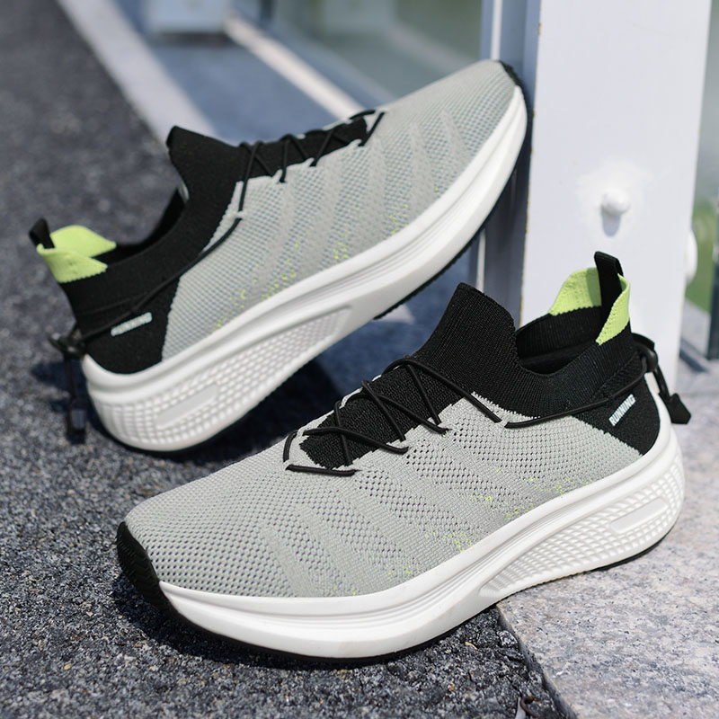 Men'S Fashion Websites - Herrenschuhe, modischer, lässiger Sneaker, atmungsaktive Mesh-Laufschuhe,