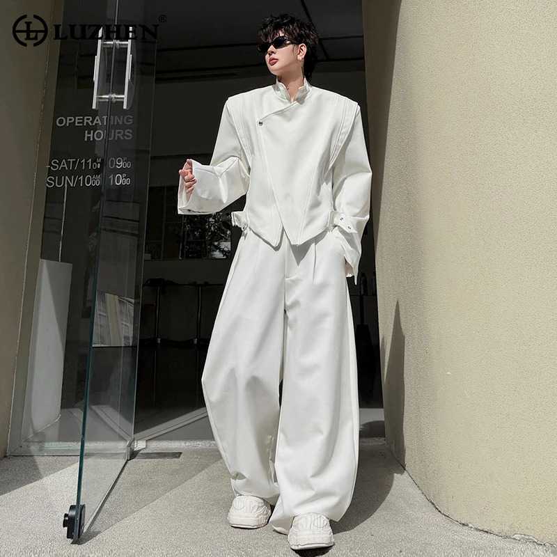 Men'S Fashion Trousers - LUZHEN 2026 Neues Original Elegantes Zweiteiler-Set
