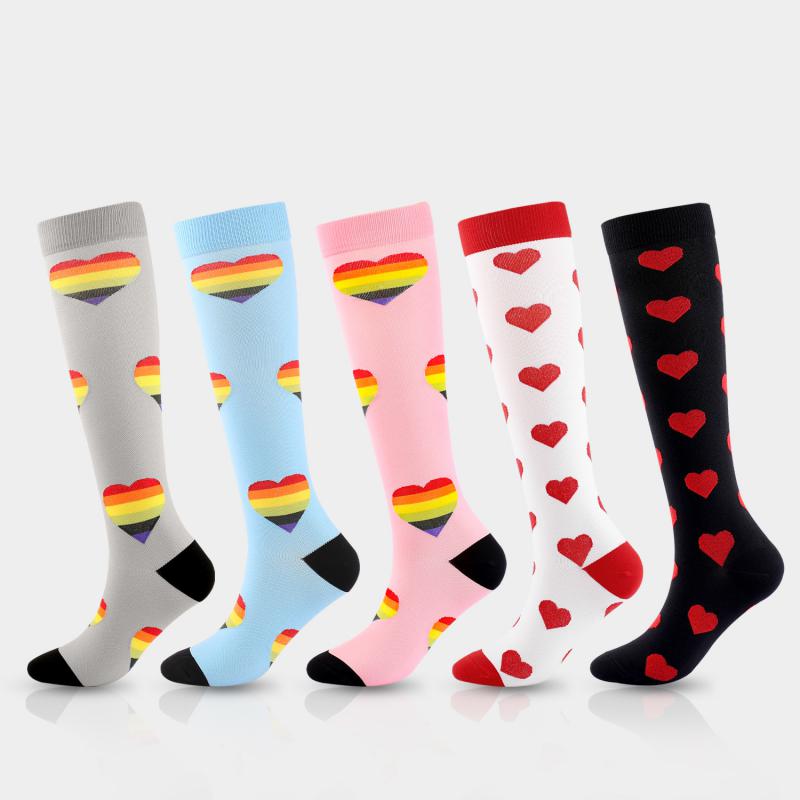 Men'S Fashion Outlets - 5 Paar Love Kompressionssocken für Damen
