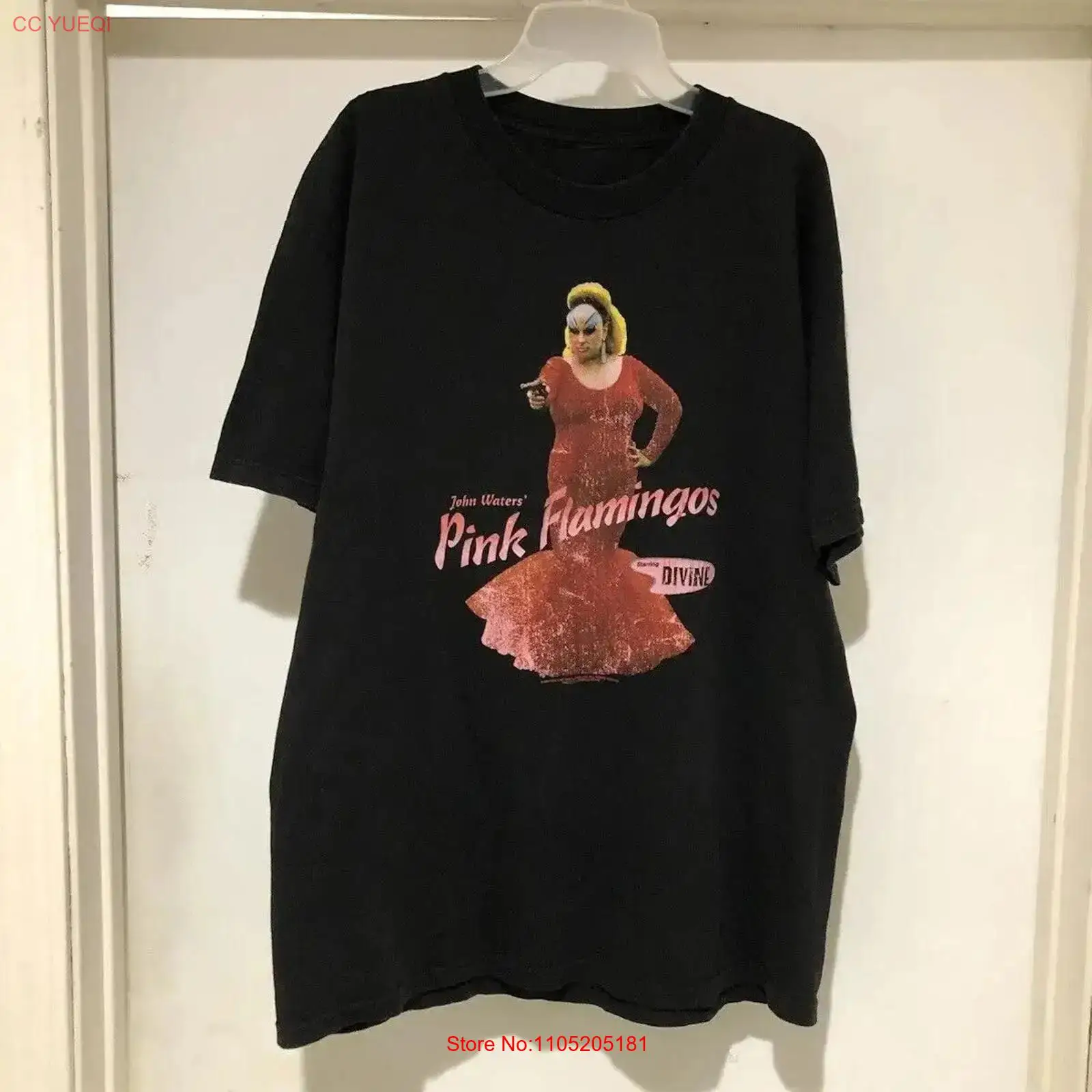 Men'S Fashion Pink Shirt - Vintage 90er Jahre John Waters Pink