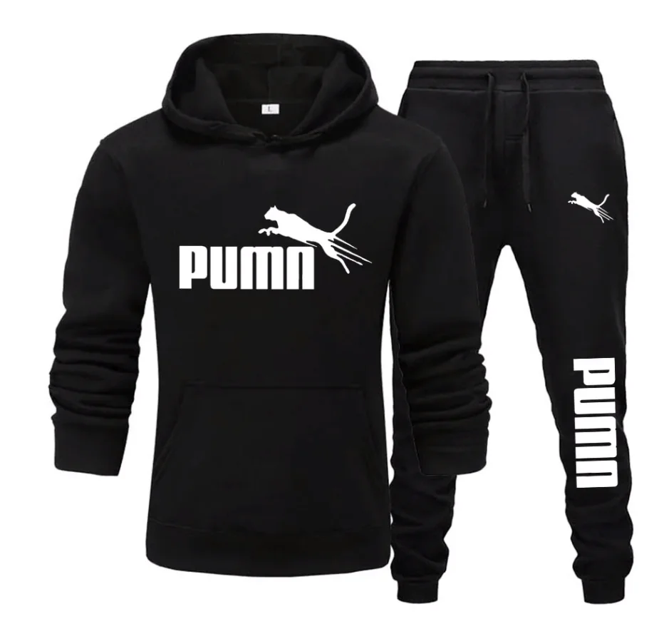 Men'S Fashion Trousers - Neues Herren-Set aus Kapuzenpullover und Hose