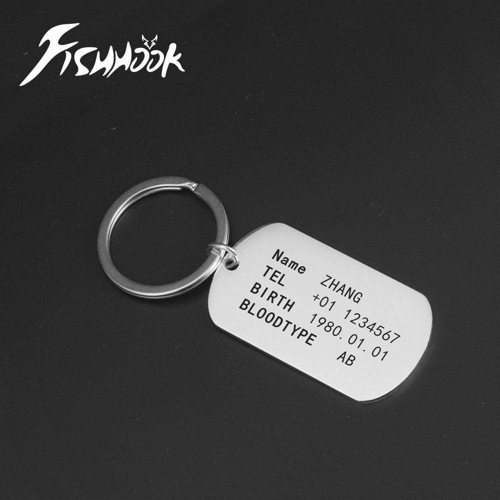 Men'S Fashion Gold Chain - Taktische personalisierte ID-Leiste der Militärarmee, US-Erkennungsmarke,