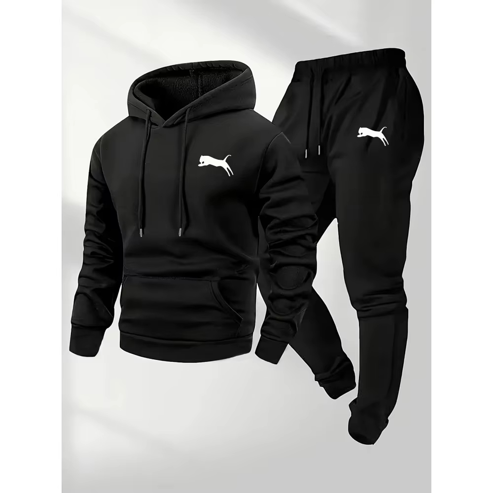 Men'S Fashion Trousers - 2026 Meistverkauftes Herren-Kapuzenpullover & Hosen-Set Lässiger