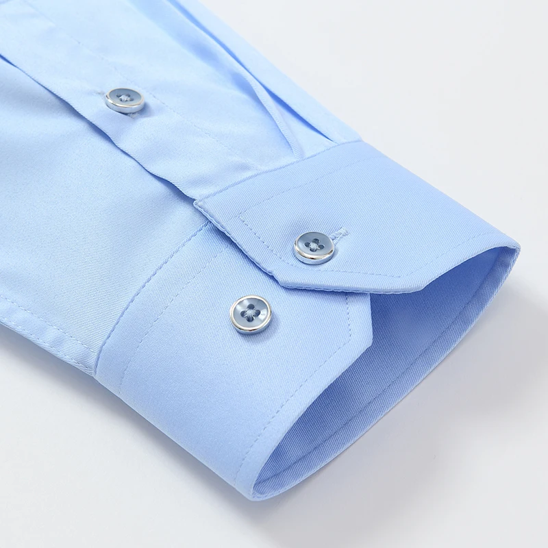 2026 Bügelfreie Einfarbige Wei – Dress Shirt Non-Iron Bewertung und Preis