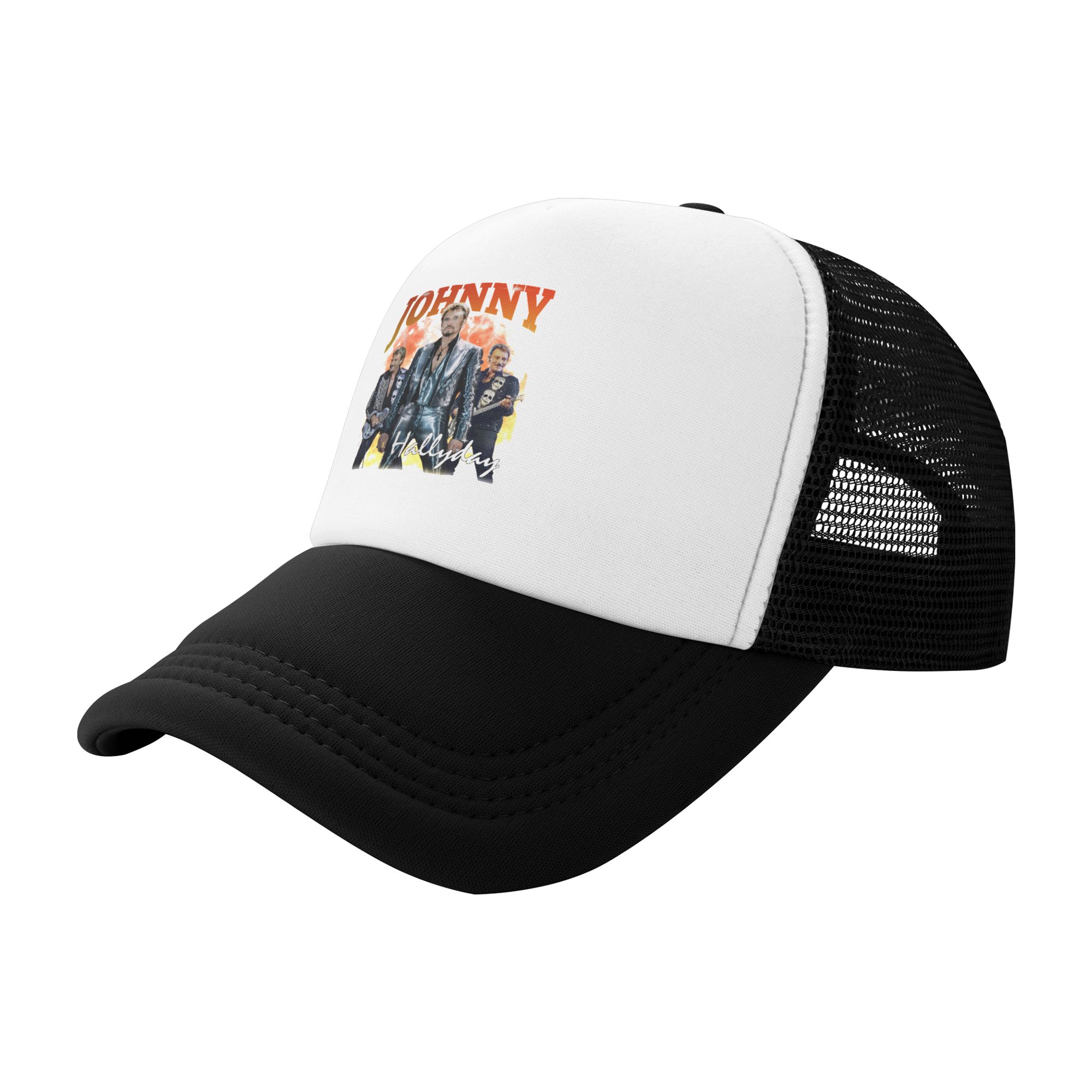 Johnny Hallyday Baseballkappe  – Trucker Hat Cap Bewertung und Preis