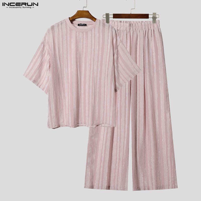 INCERUN Herren-Sets Gestreifte – Men'S Fashion Trousers Bewertung und Preis
