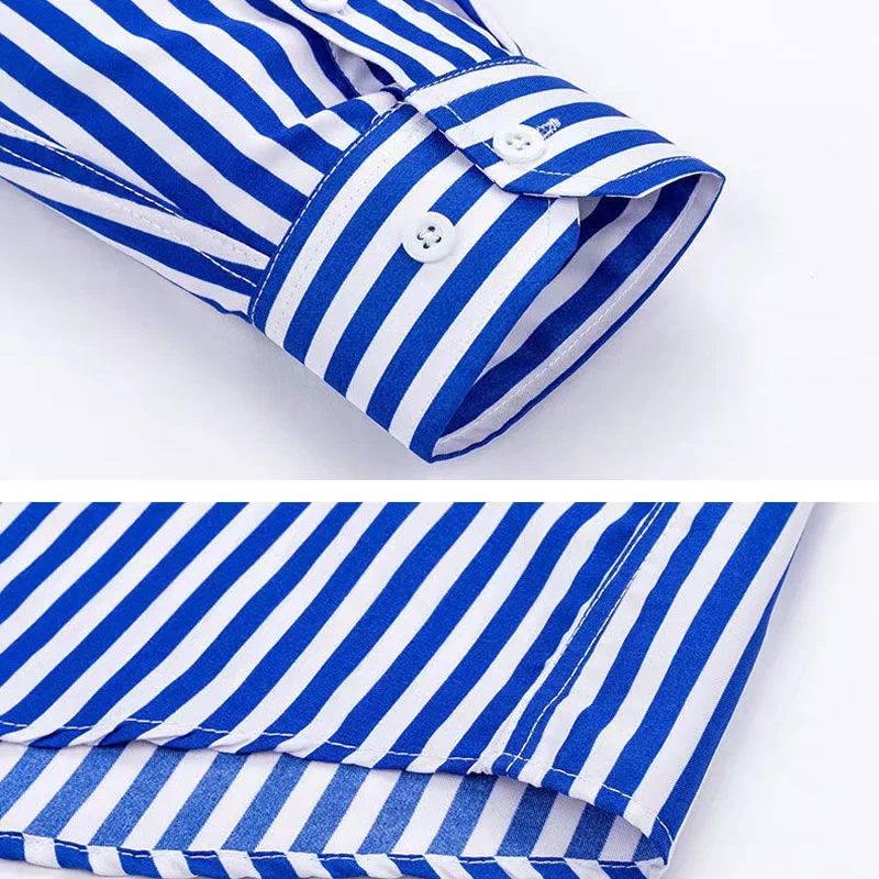 Gestreiftes Hemd für Herren, l – Dress Shirt Non-Iron Bewertung und Preis