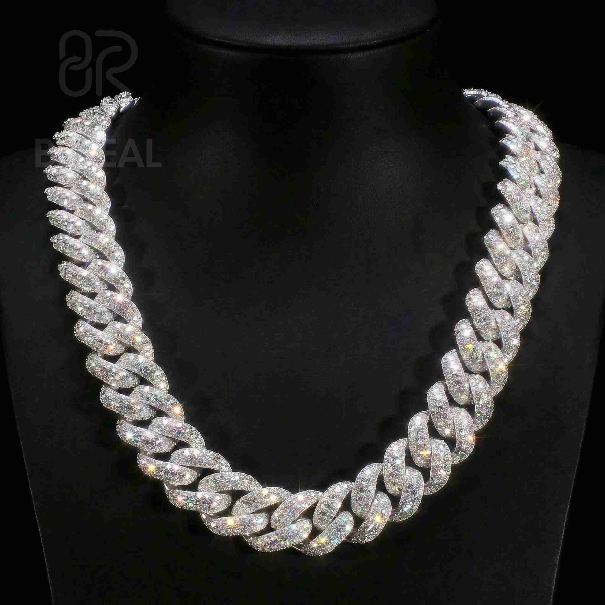 Iced Out VVS Moissanit Cuban L – Men'S Fashion Outlets Bewertung und Preis