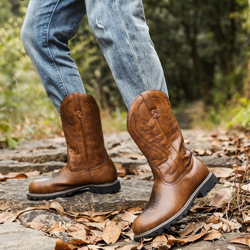 Herrenstiefel, klassische hand – Mens Fashion Vintage Bewertung und Preis