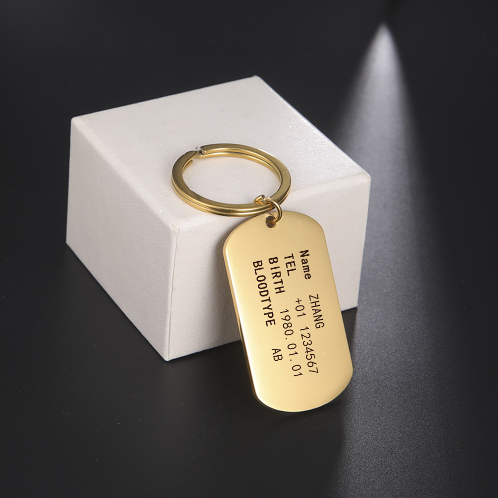 Taktische personalisierte ID-L – Men'S Fashion Gold Chain Bewertung und Preis