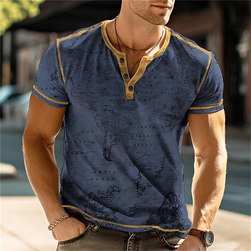 Herren-Henry-Shirts mit lustig – Mens Fashion Vintage Bewertung und Preis
