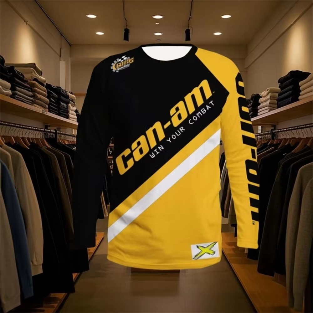 Motorrad-Renn-Langarm-T-Shirt  – Men'S Tops Fashion Bewertung und Preis
