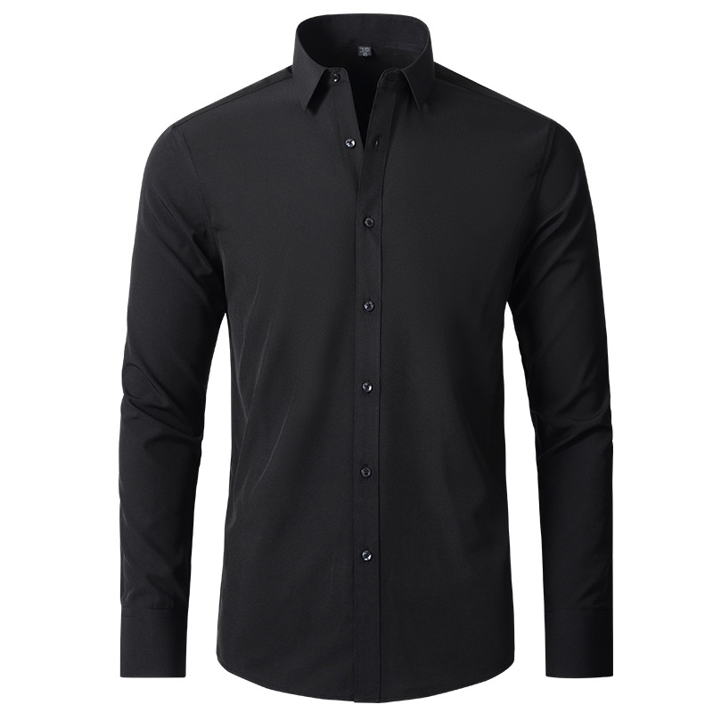 Leichte Elastizität, langärmel – Dress Shirt Non-Iron Bewertung und Preis