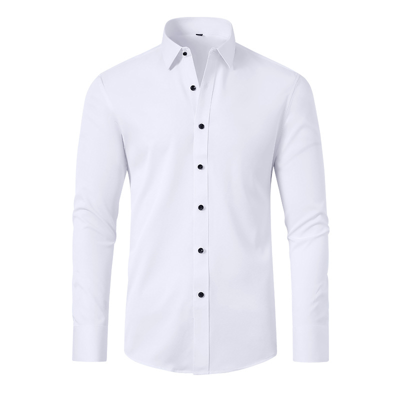 Leichte Elastizität, langärmel – Dress Shirt Non-Iron Bewertung und Preis