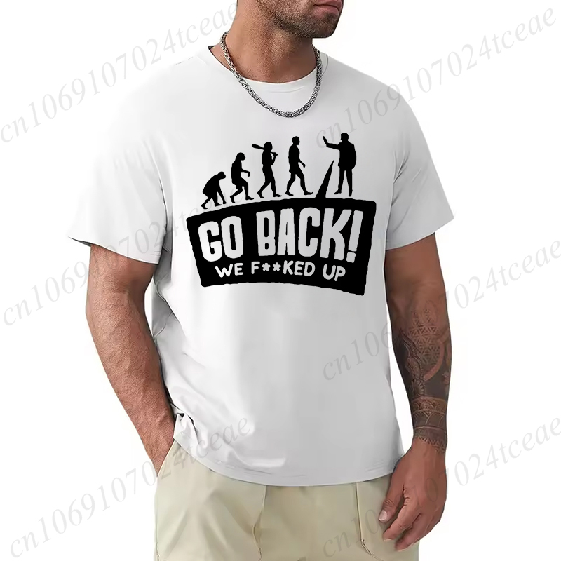 Asiatische Größe, Humor-Print  – Men'S Fashion Evolution Bewertung und Preis