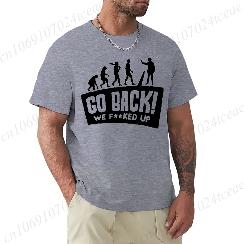 Asiatische Größe, Humor-Print  – Men'S Fashion Evolution Bewertung und Preis