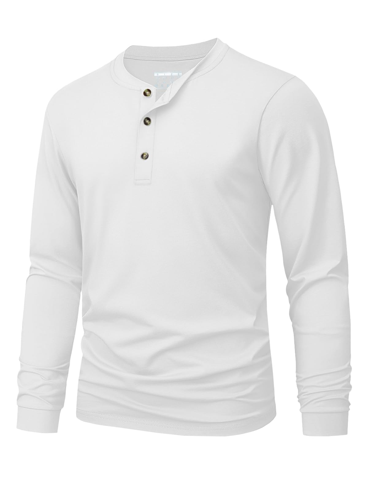 Herren-Henley-T-Shirt, schlich – Men'S Tops Fashion Bewertung und Preis