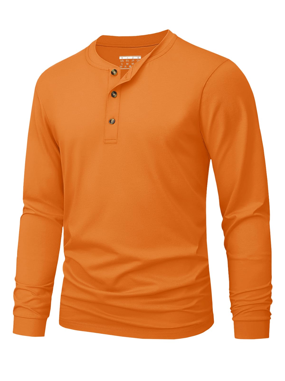 Herren-Henley-T-Shirt, schlich – Men'S Tops Fashion Bewertung und Preis