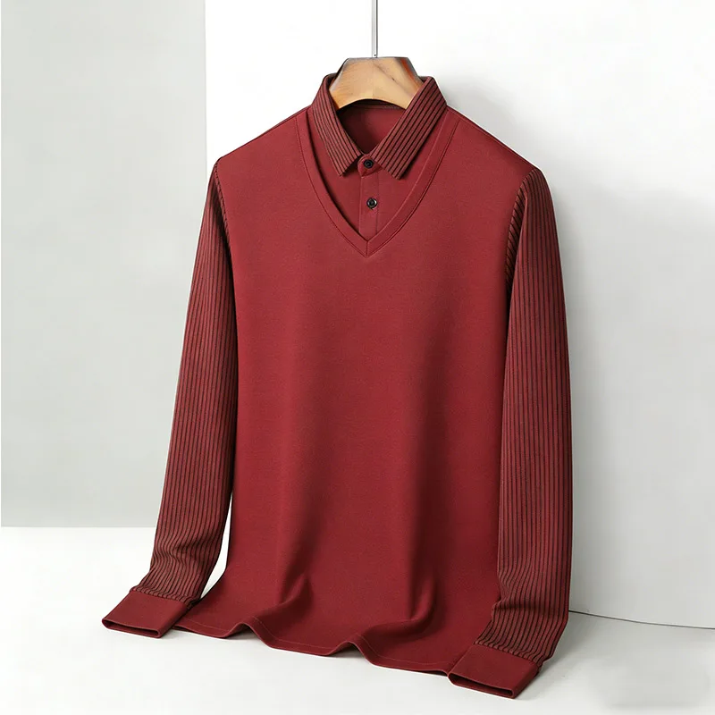 Herren-Bluse mit gefälschtem z – Men'S Tops Fashion Bewertung und Preis