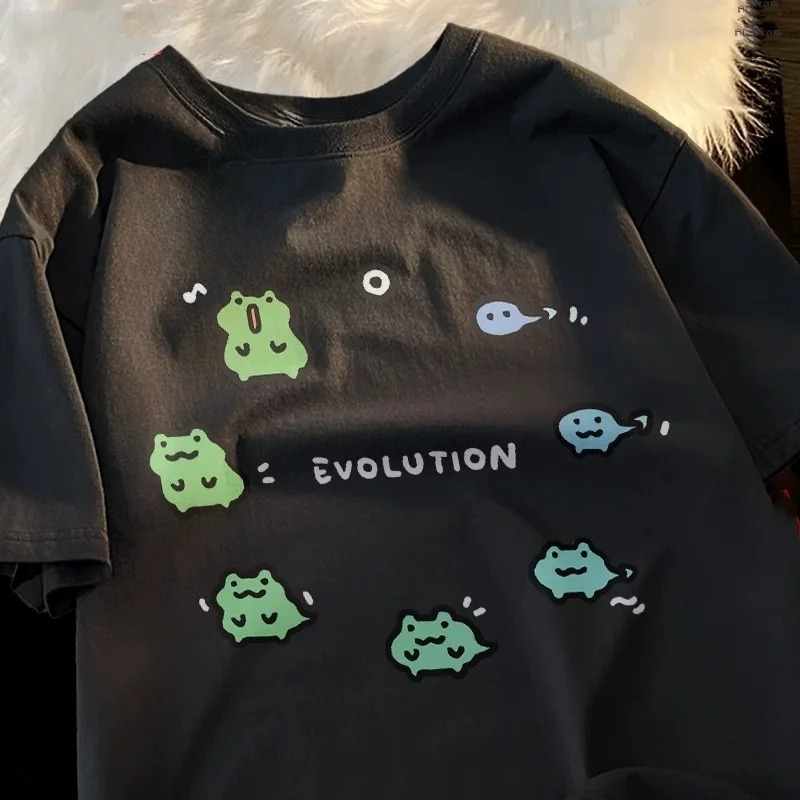 2026 Neues T-Shirt mit Frosch- – Men'S Fashion Evolution Bewertung und Preis